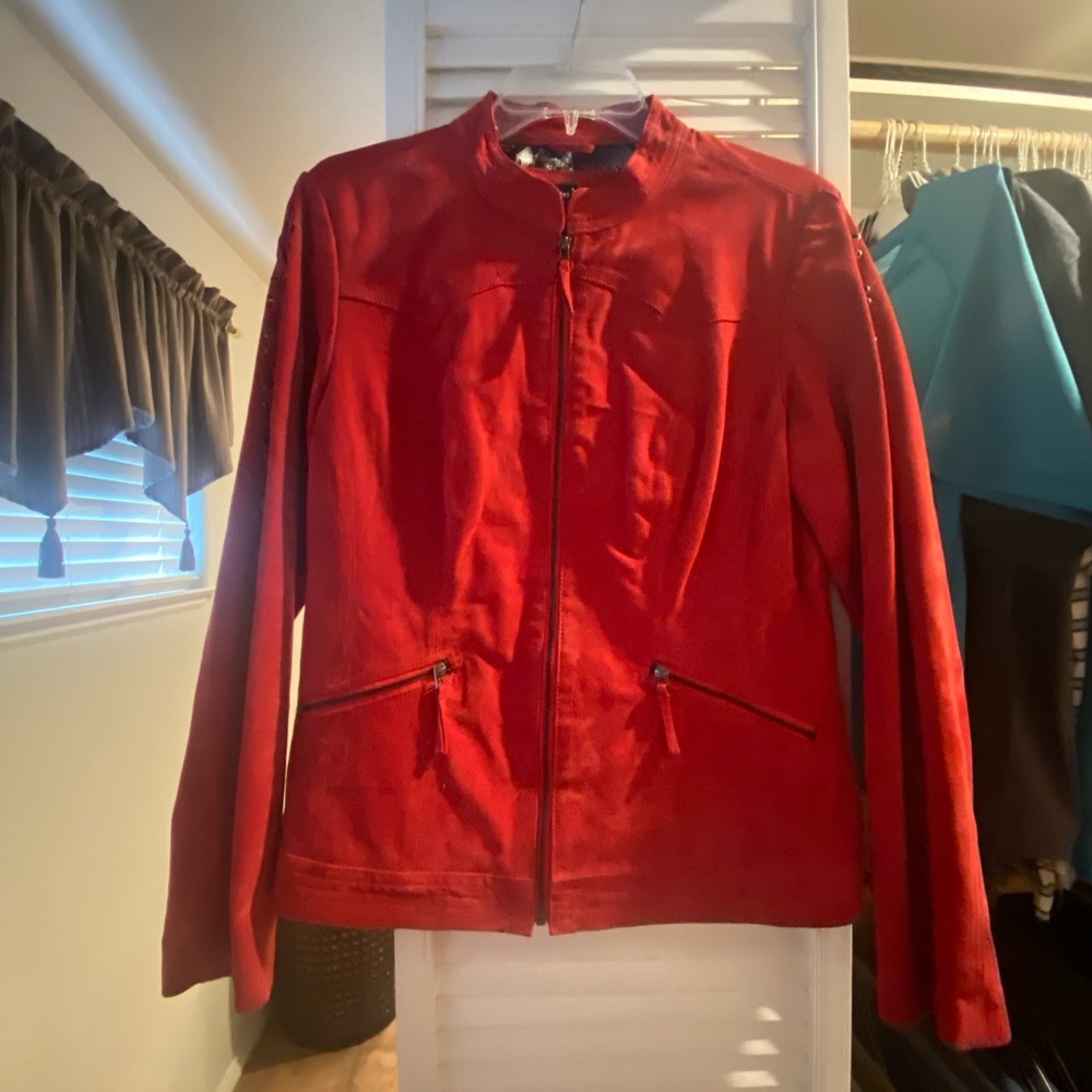 Red Suede Jacket - image 1